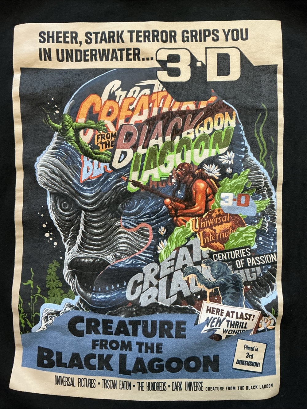 The Hundreds X Universal Studios Creature From The Black Lagoon Hoodie - Picture 7 of 11